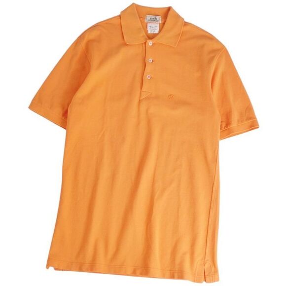 Hermes Shirt Polo Shirt Short Sleeve Deer H Lo